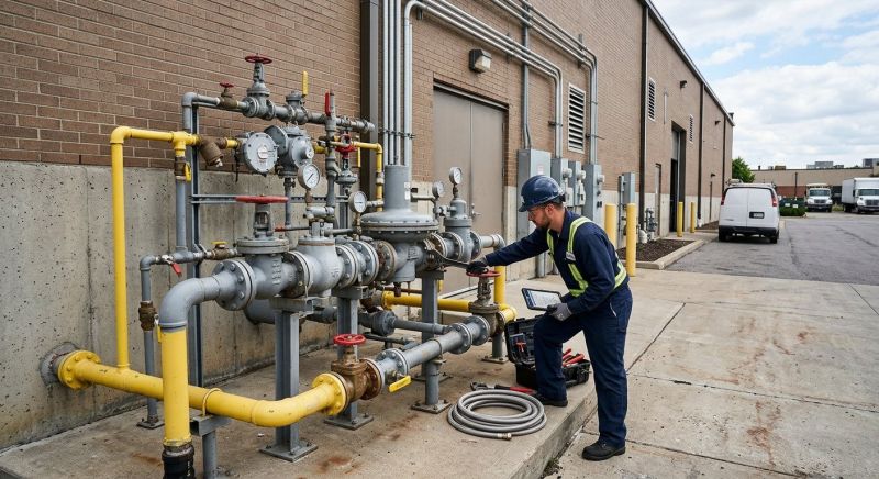 Commercial Gas Piping in Denver County, CO