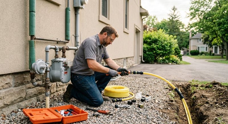 Gas Line Plumbing in Denver, CO