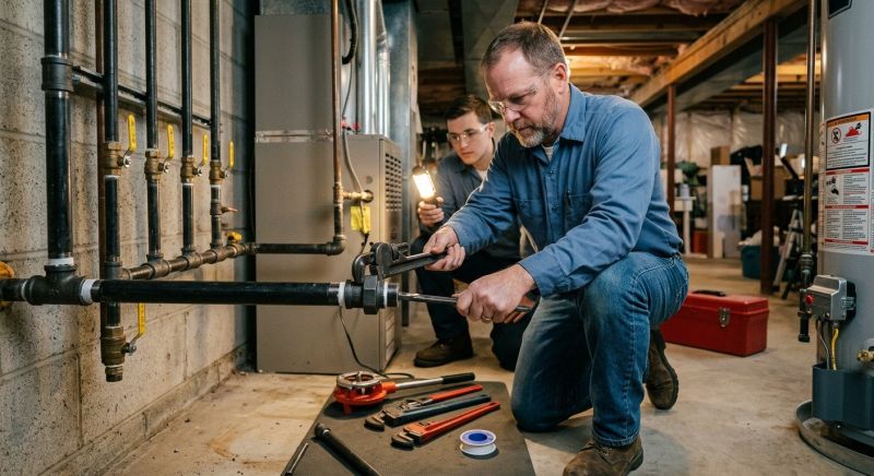 Gas Plumbing Repair in Annapolis, MD