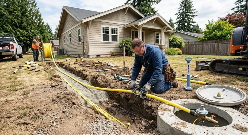 Propane Line Replacement in Sacramento, CA