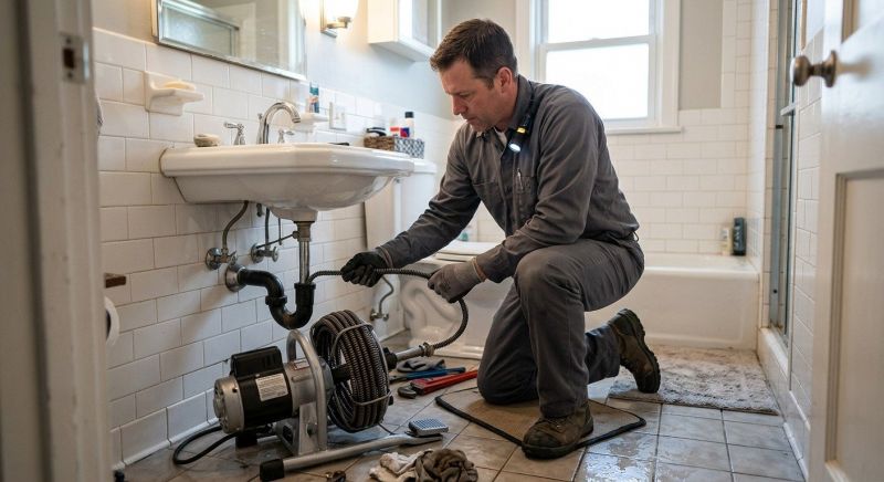 Basement Drain Clearing in Columbus, OH