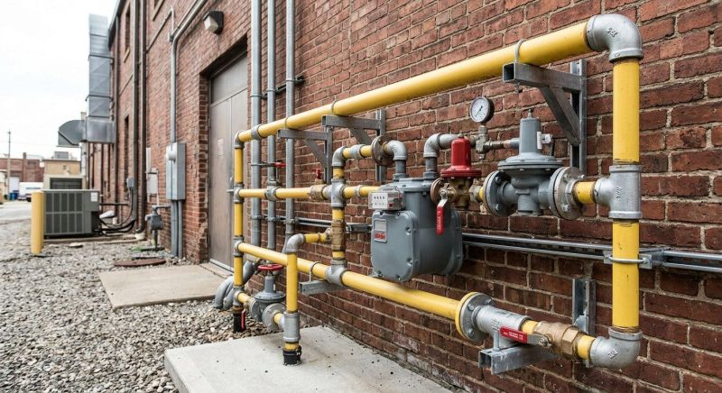 Commercial Gas Installation in Fredericksburg, VA