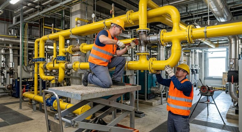 Commercial Gas Line Repair in Fredericksburg, VA