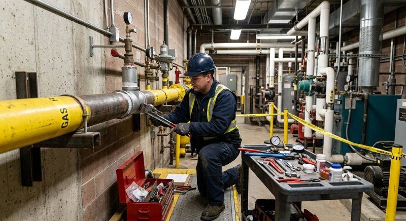 Commercial Gas Line Repair in Kansas City, MO