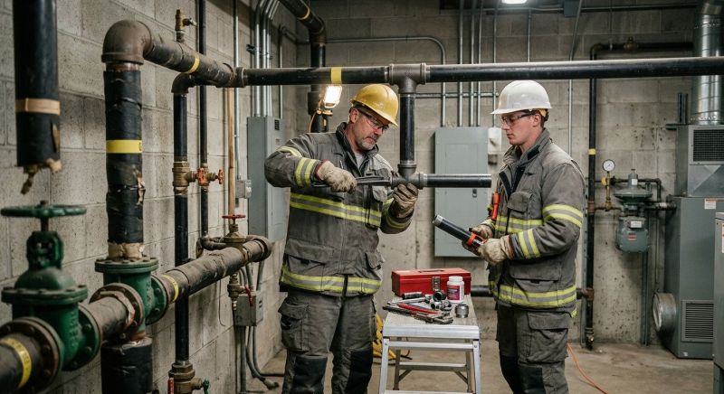 Commercial Gas Line Repair in Denver County, CO