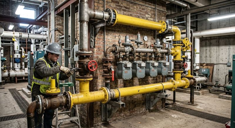 Commercial Gas Line Service in Denver County, CO