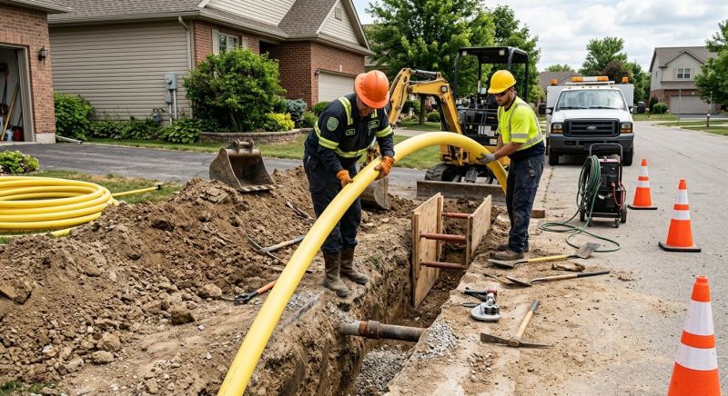 Gas Line Rerouting in Kansas City, MO