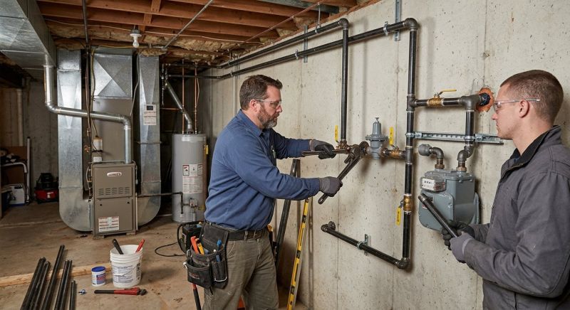 Gas Plumbing Installation in Sacramento, CA