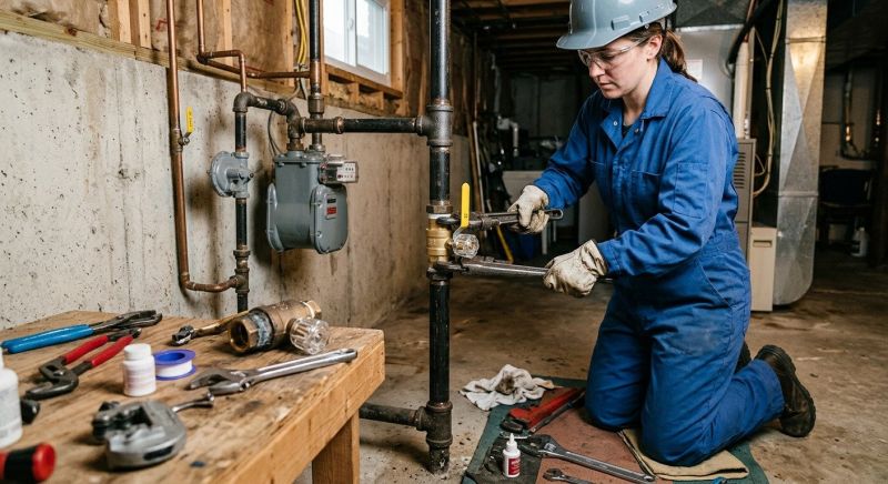 Gas Valve Repair in Sacramento, CA