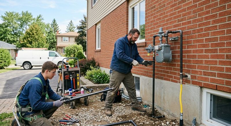 Propane Line Repair in Columbus, OH