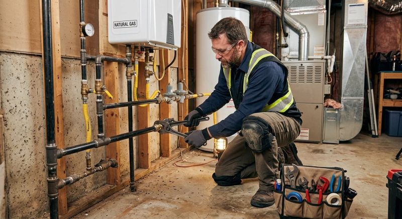 Propane Line Replacement in Columbus, OH